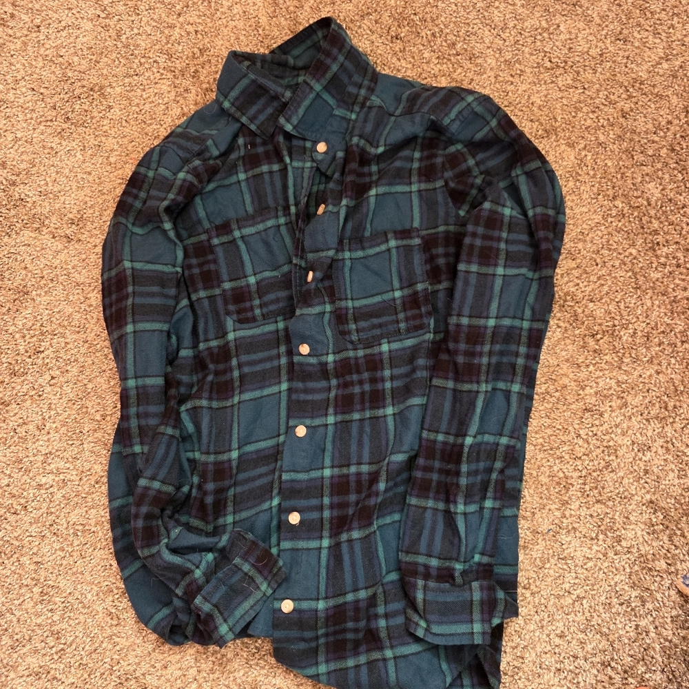 Women's Blue Flannel